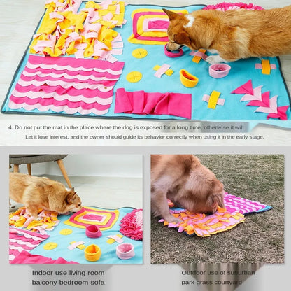 Snuffle Mat for Dogs: Fun Food Dispensing Toy