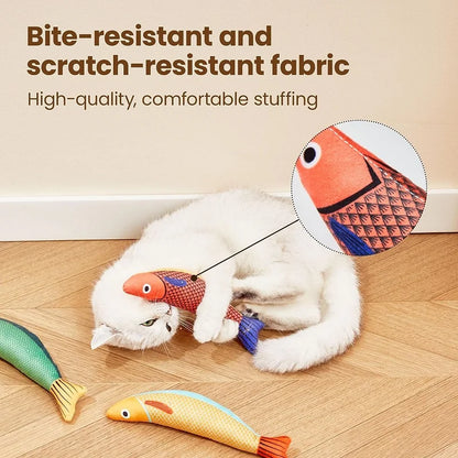 Interactive Catnip Fish Toy: Sounding Fun for Cats