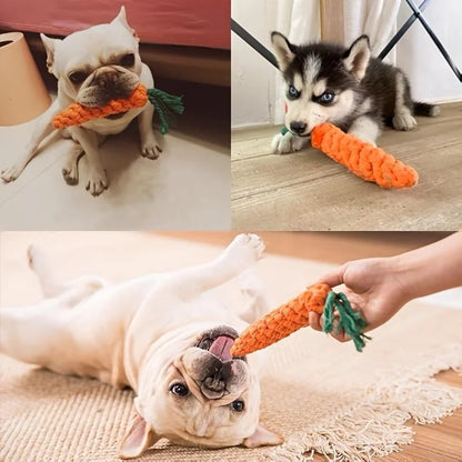 Carrot Knot Toy: Fun Chew Toy for Pets