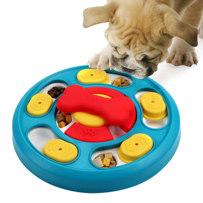 Interactive Dog Puzzle Toy for Slow Feeding Fun