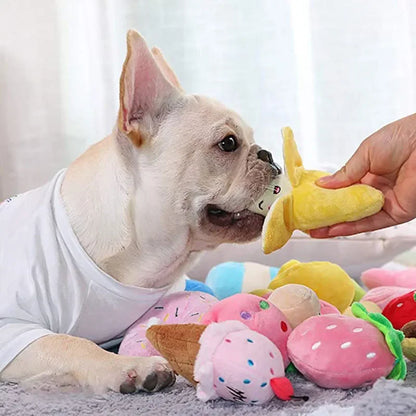 Squeaky Plush Toys for Small and Medium Dogs