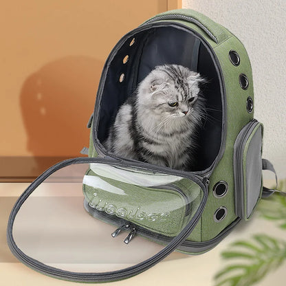 Cat Transparent Travel Bag