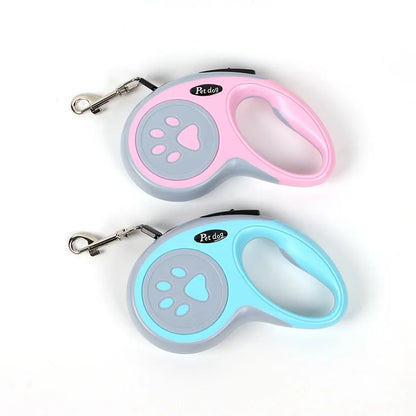 Automatic Retractable Nylon Dog Leash for Walking and Running