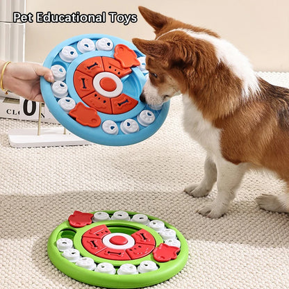 Interactive Slow Feeder Bowl: Puzzle Toy for Pets