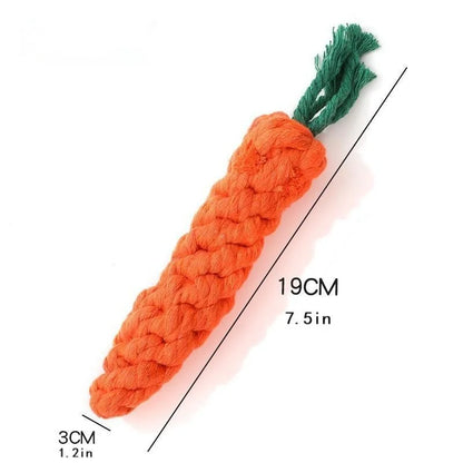 Carrot Knot Toy: Fun Chew Toy for Pets