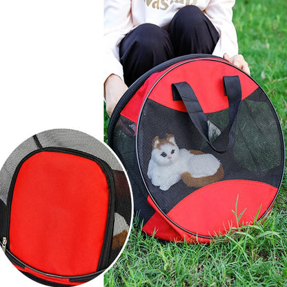 Portable Triangular Breathable Cat Bag for Neutering and Travel.