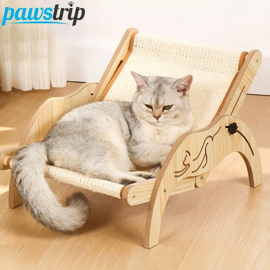 Wooden Chair Scratch Post