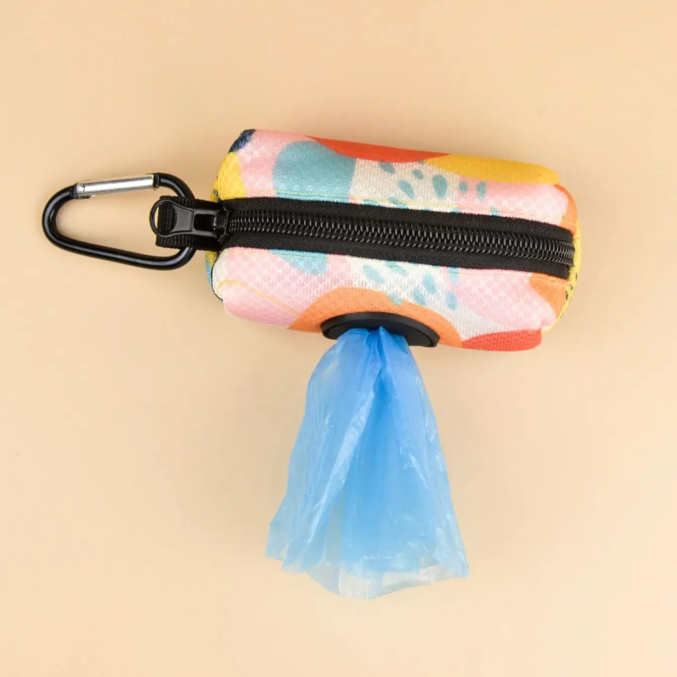 Designer Print Pet Poop Bag Holder: Stylish and Functional