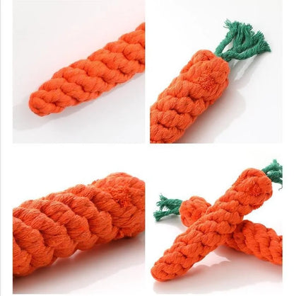 Carrot Knot Toy: Fun Chew Toy for Pets