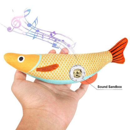 Interactive Catnip Fish Toy: Sounding Fun for Cats