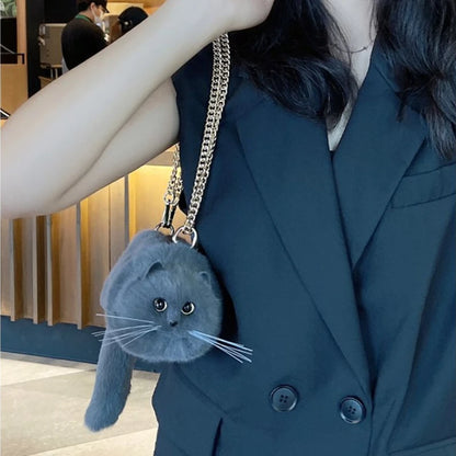 Cute Shoulder Bag for Cats with Unique Design.